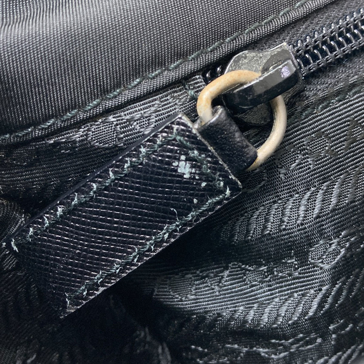 PRADA logo Shoulder Bag Nylon Ladies [Used]