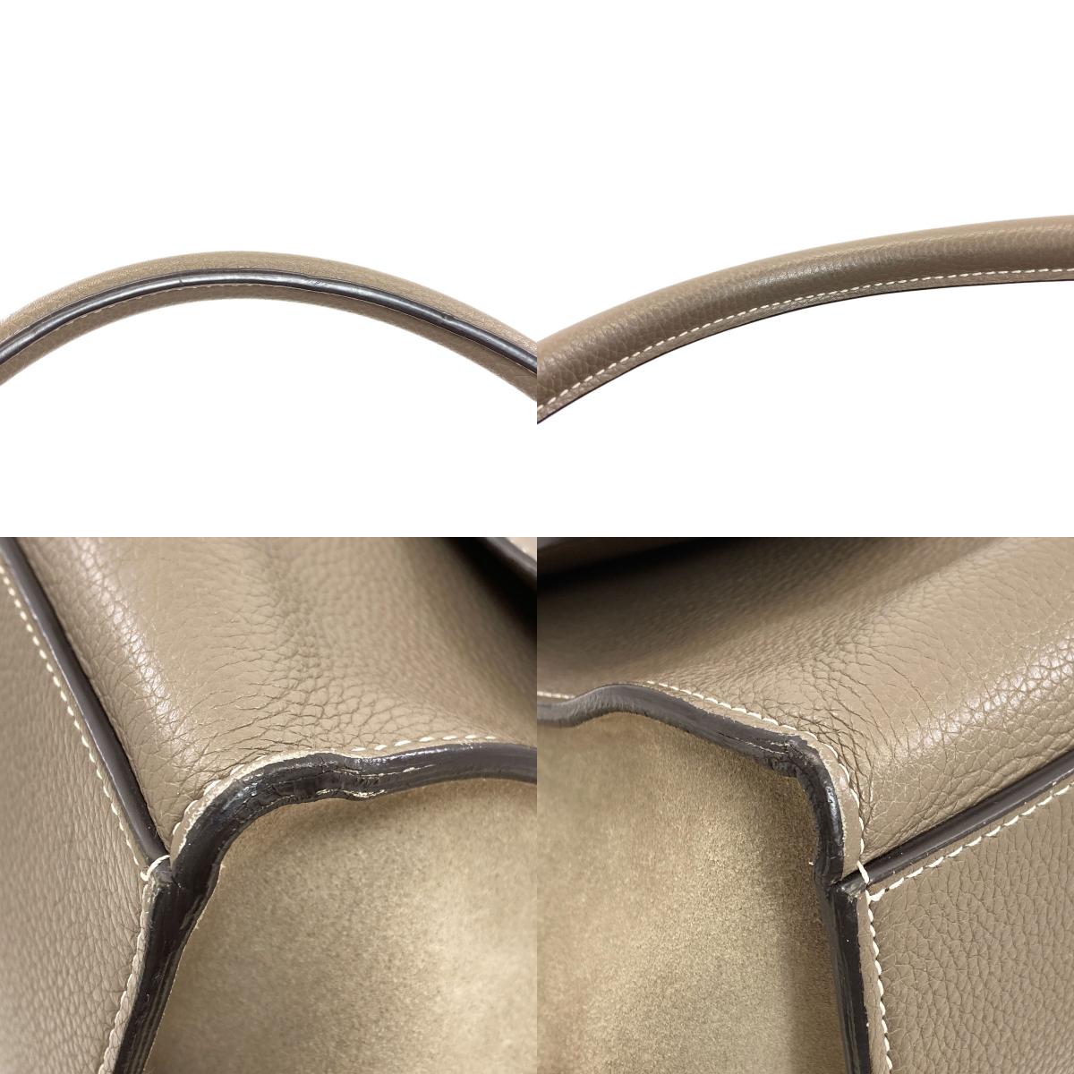 CELINE Trapeze 2WAY Handbag Calf SuedeLadies [Used]
