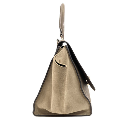 CELINE Trapeze 2WAY Handbag Calf SuedeLadies [Used]