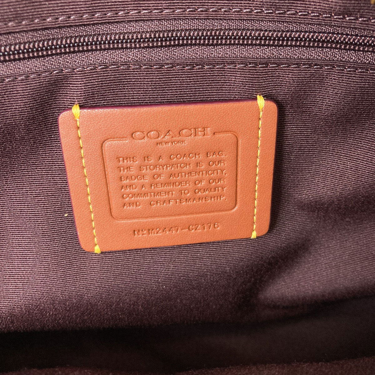 COACH CZ176 Signature Backpack Â· Daypack PVC CalfLadies [Used]