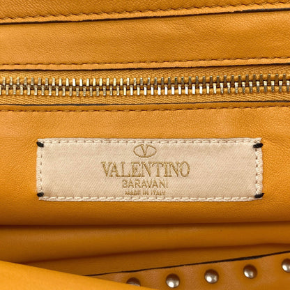 VALENTINO Studs 2WAY Handbag Leather Ladies [Used]