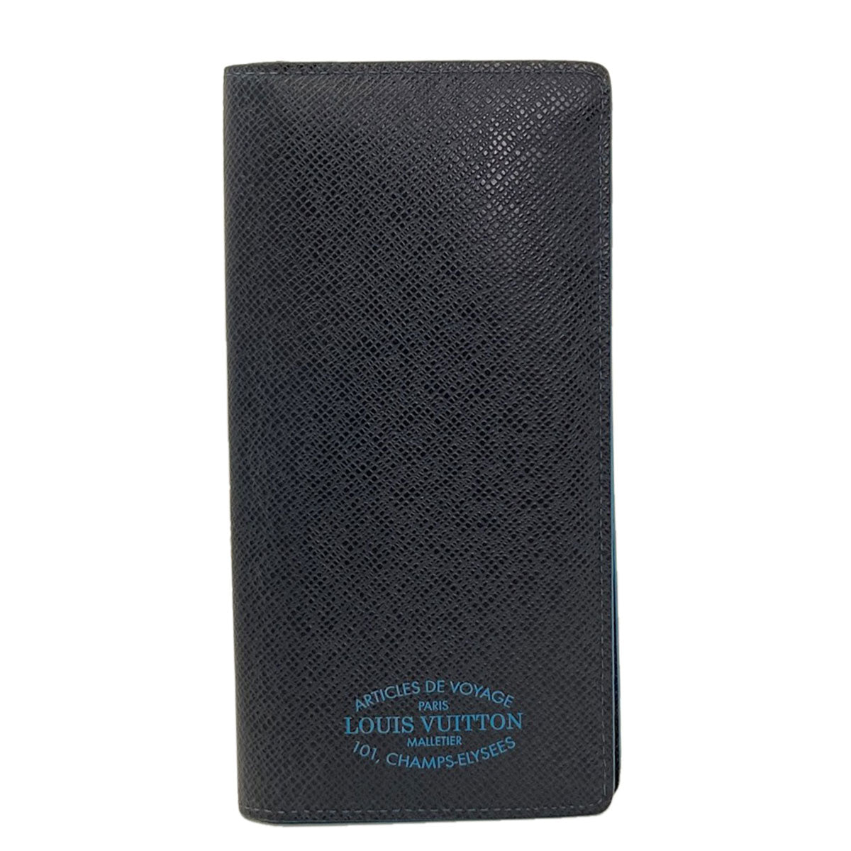LOUIS VUITTON M30387 Portefeiulle ・ Brother NM Long wallet (with coin pocket) Taiga mens [Used]