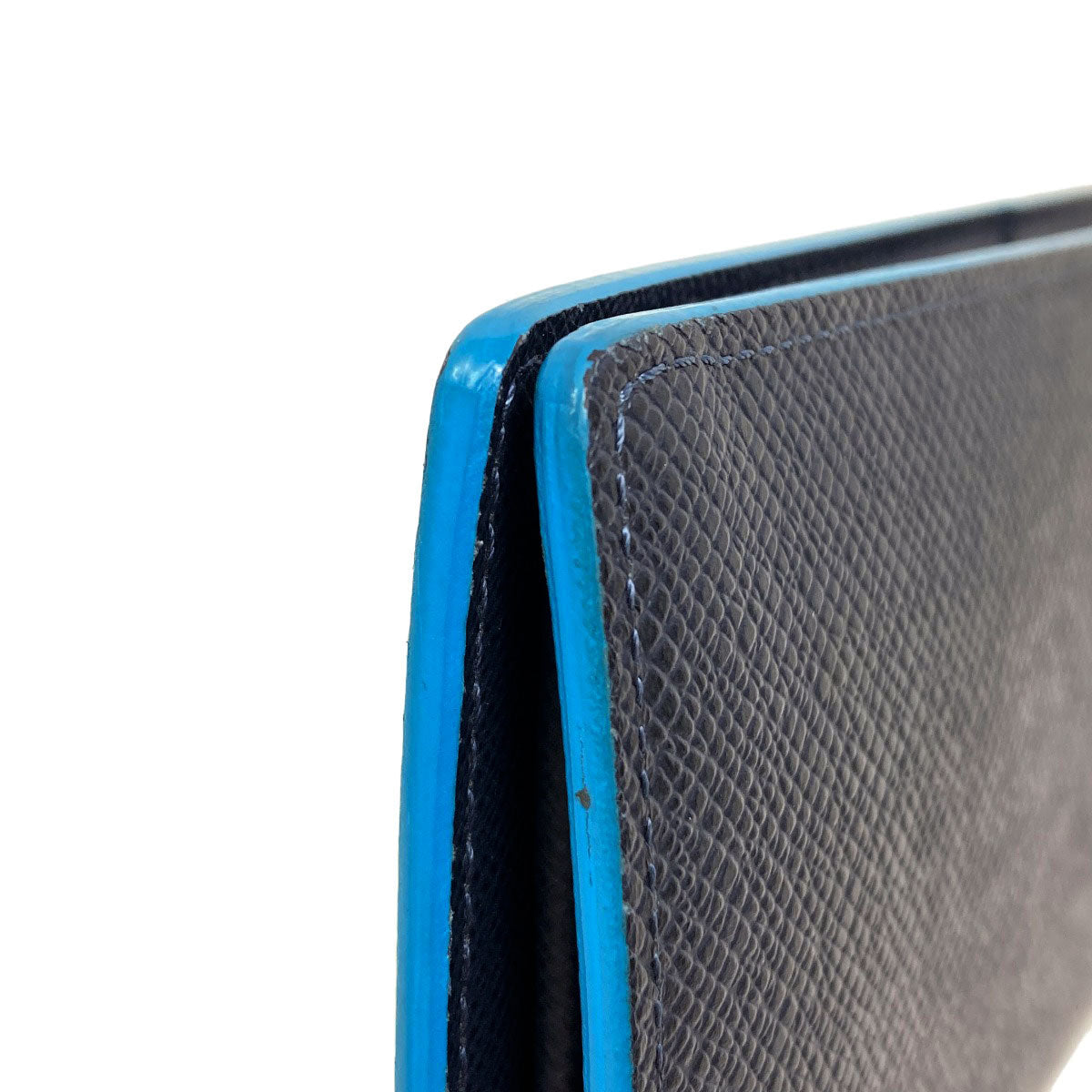 LOUIS VUITTON M30387 Portefeiulle ・ Brother NM Long wallet (with coin pocket) Taiga mens [Used]