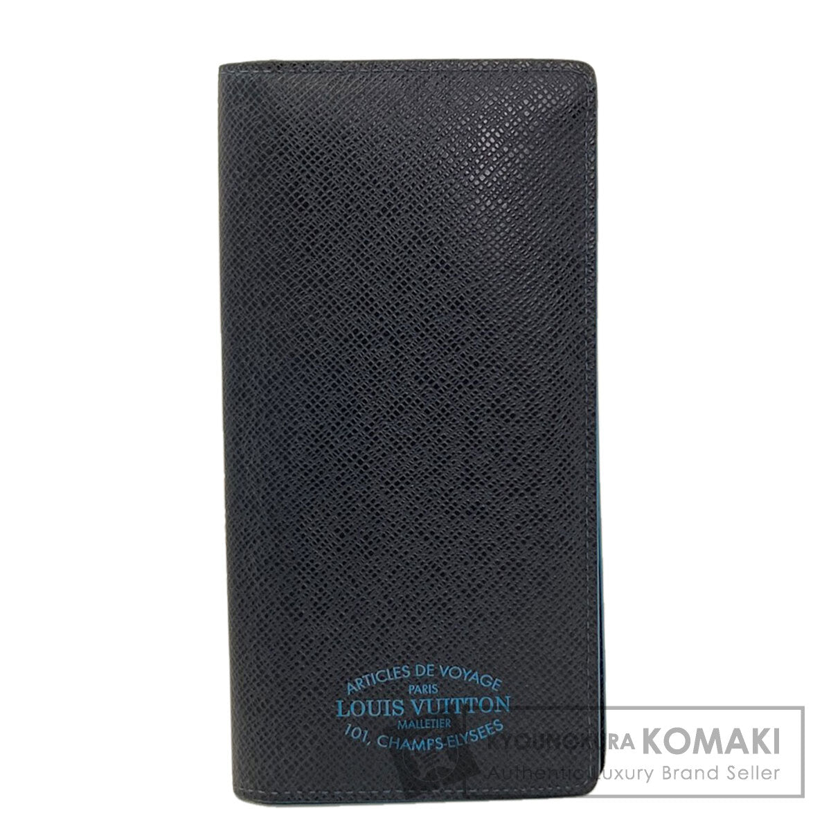 LOUIS VUITTON M30387 Portefeiulle ・ Brother NM Long wallet (with coin pocket) Taiga mens [Used]