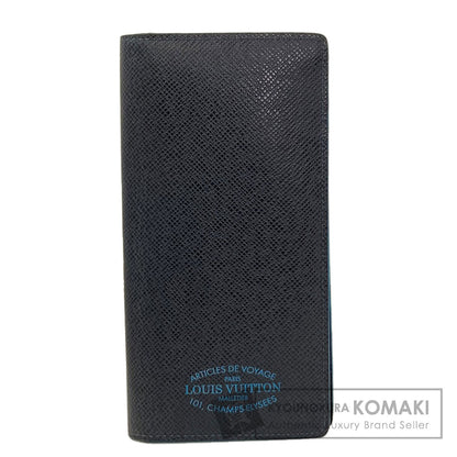 LOUIS VUITTON M30387 Portefeiulle ・ Brother NM Long wallet (with coin pocket) Taiga mens [Used]