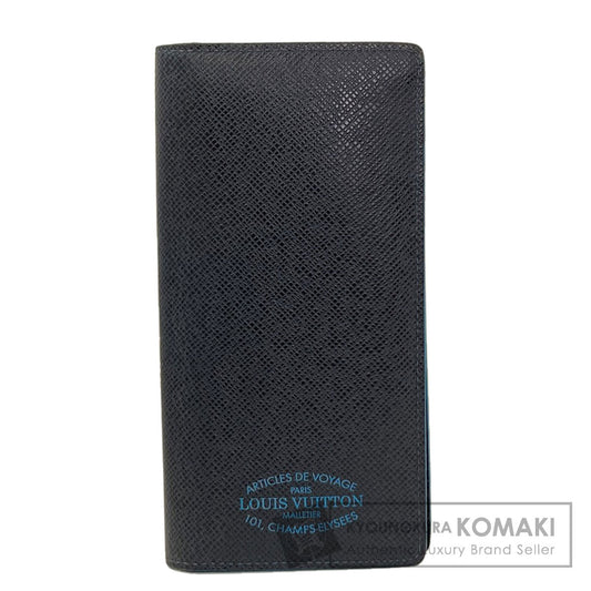LOUIS VUITTON M30387 Portefeiulle ・ Brother NM Long wallet (with coin pocket) Taiga mens [Used]