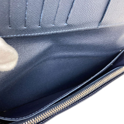 LOUIS VUITTON M30387 Portefeiulle ・ Brother NM Long wallet (with coin pocket) Taiga mens [Used]