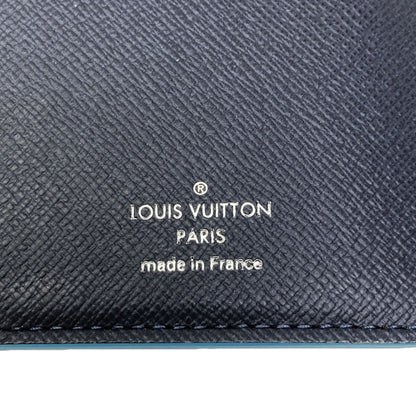 LOUIS VUITTON M30387 Portefeiulle ・ Brother NM Long wallet (with coin pocket) Taiga mens [Used]