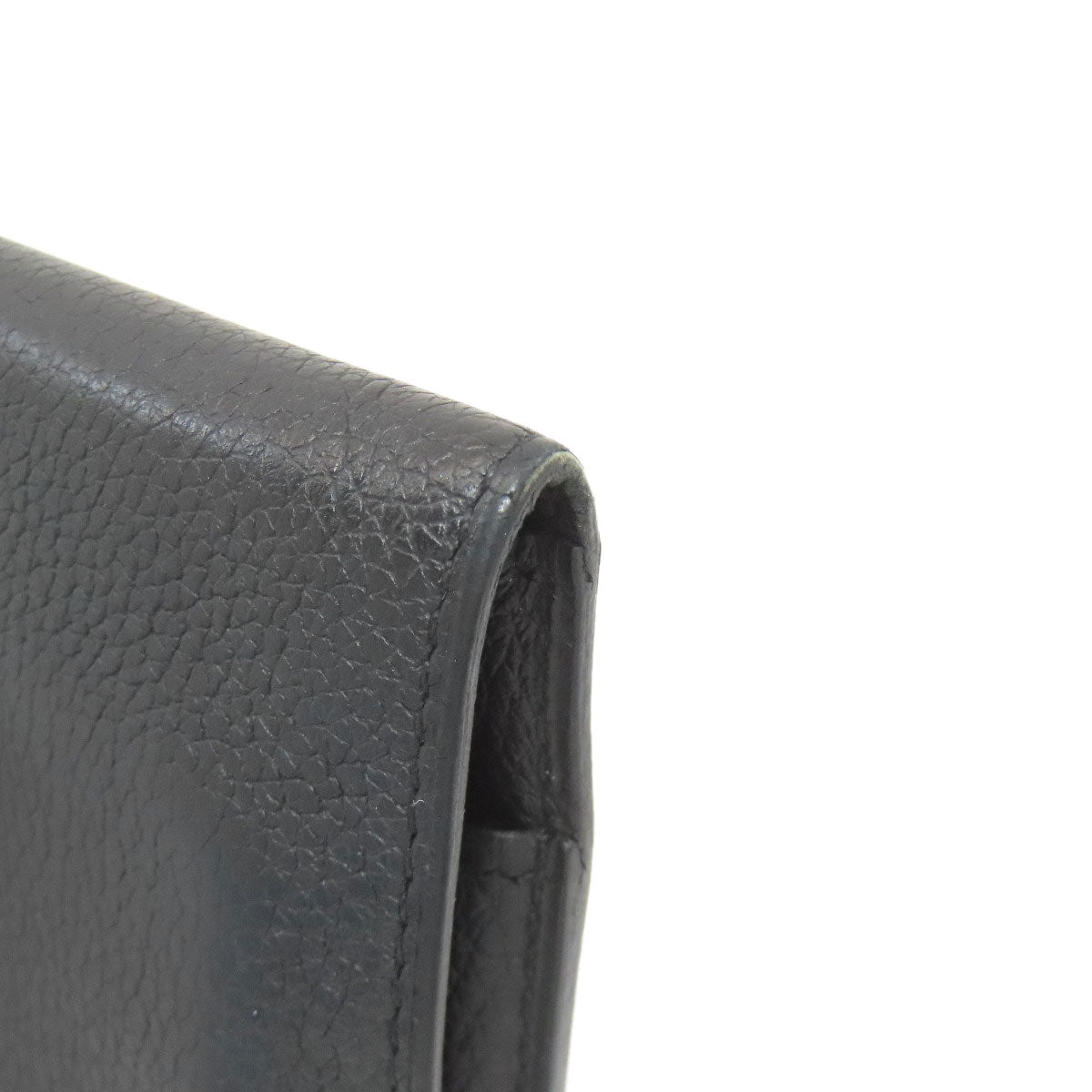 HERMES Dogon Compact SilverHardware coin purse Togo Ladies [Used]