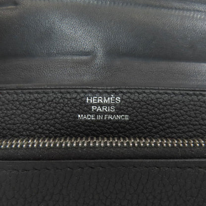 HERMES Dogon Compact SilverHardware coin purse Togo Ladies [Used]