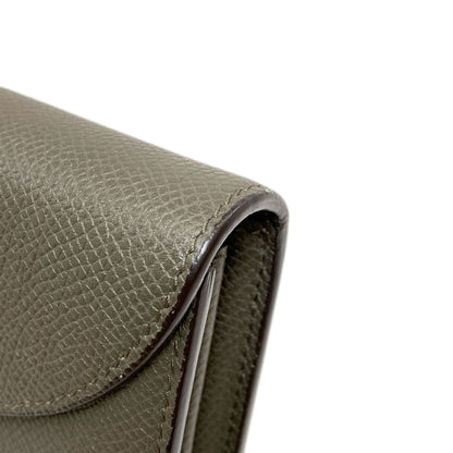CELINE Trotter Long wallet (with coin pocket) Leather Ladies [Used]