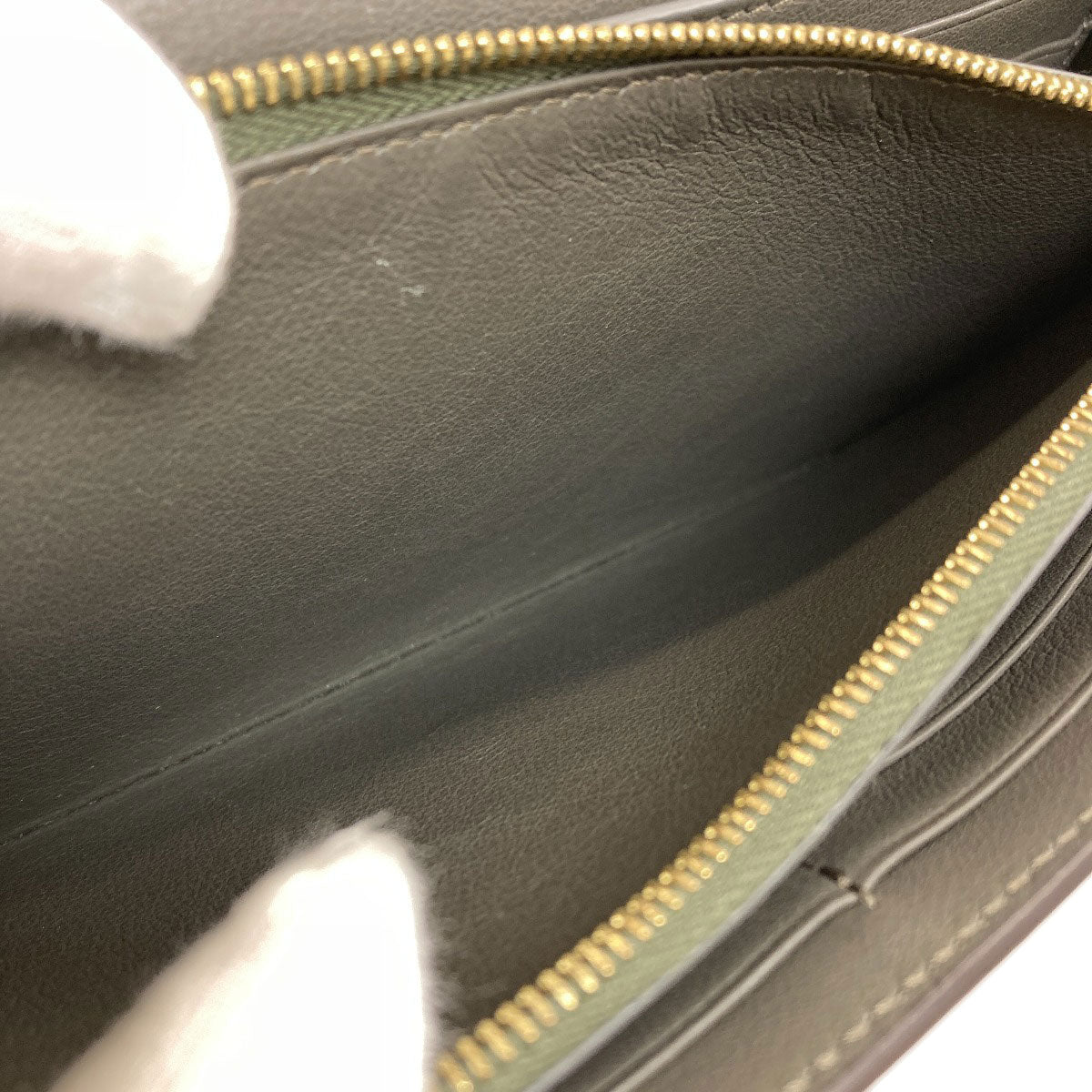 CELINE Trotter Long wallet (with coin pocket) Leather Ladies [Used]