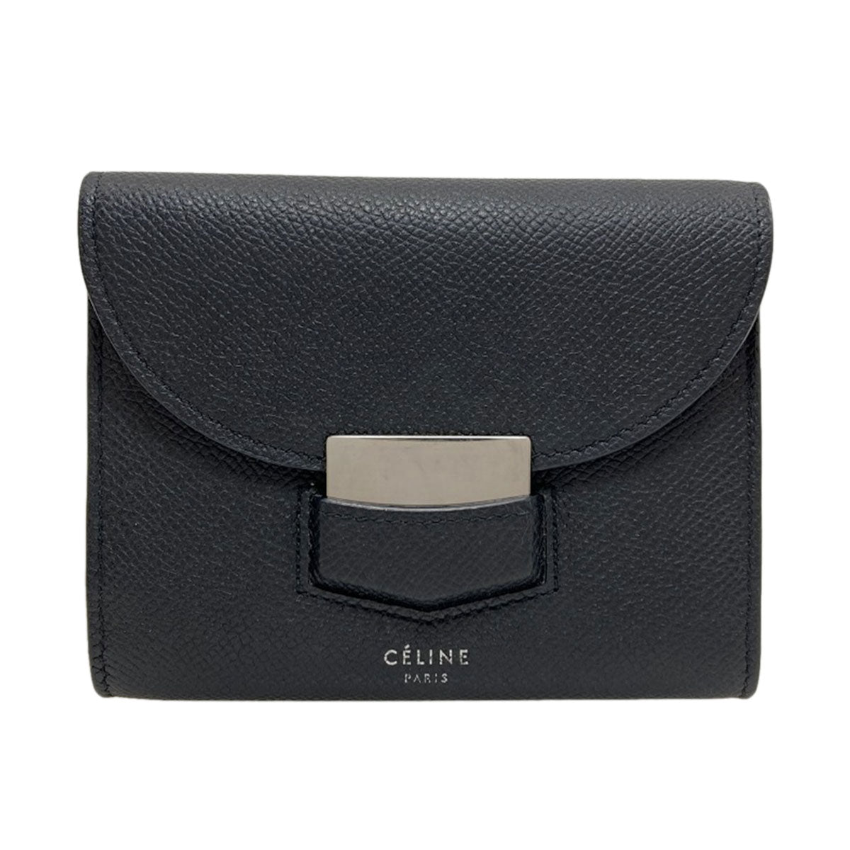 CELINE Trotter coin purse Leather Ladies [Used]
