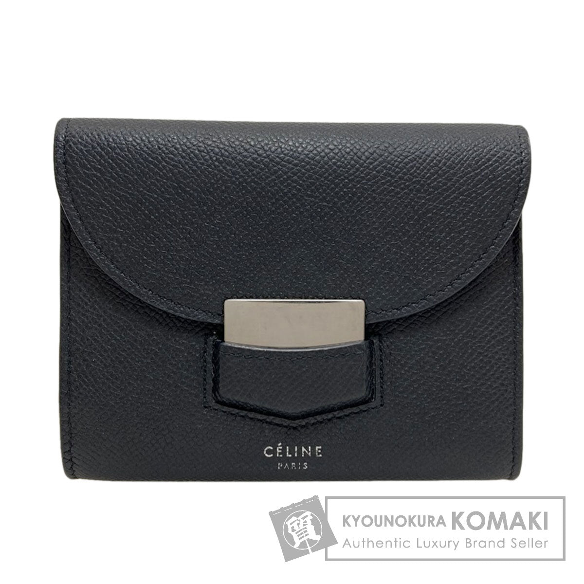 CELINE Trotter coin purse Leather Ladies [Used]