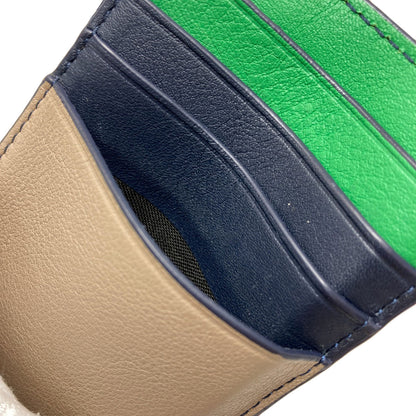 LOEWE puzzle coin card holder coin purse Leather Ladies [Used]