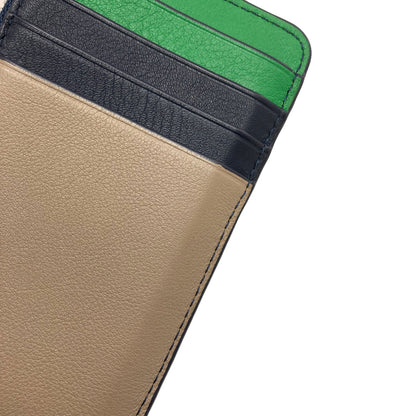 LOEWE puzzle coin card holder coin purse Leather Ladies [Used]