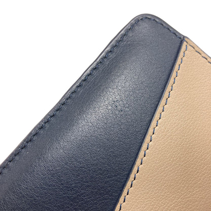 LOEWE puzzle coin card holder coin purse Leather Ladies [Used]