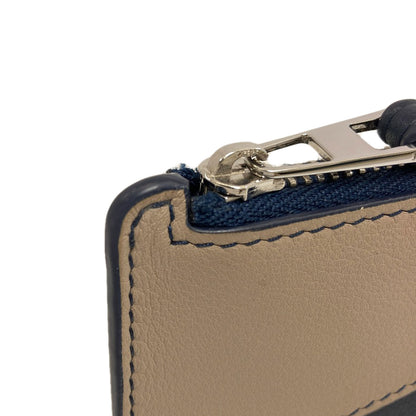 LOEWE puzzle coin card holder coin purse Leather Ladies [Used]