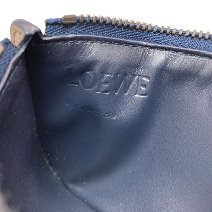 LOEWE puzzle coin card holder coin purse Leather Ladies [Used]