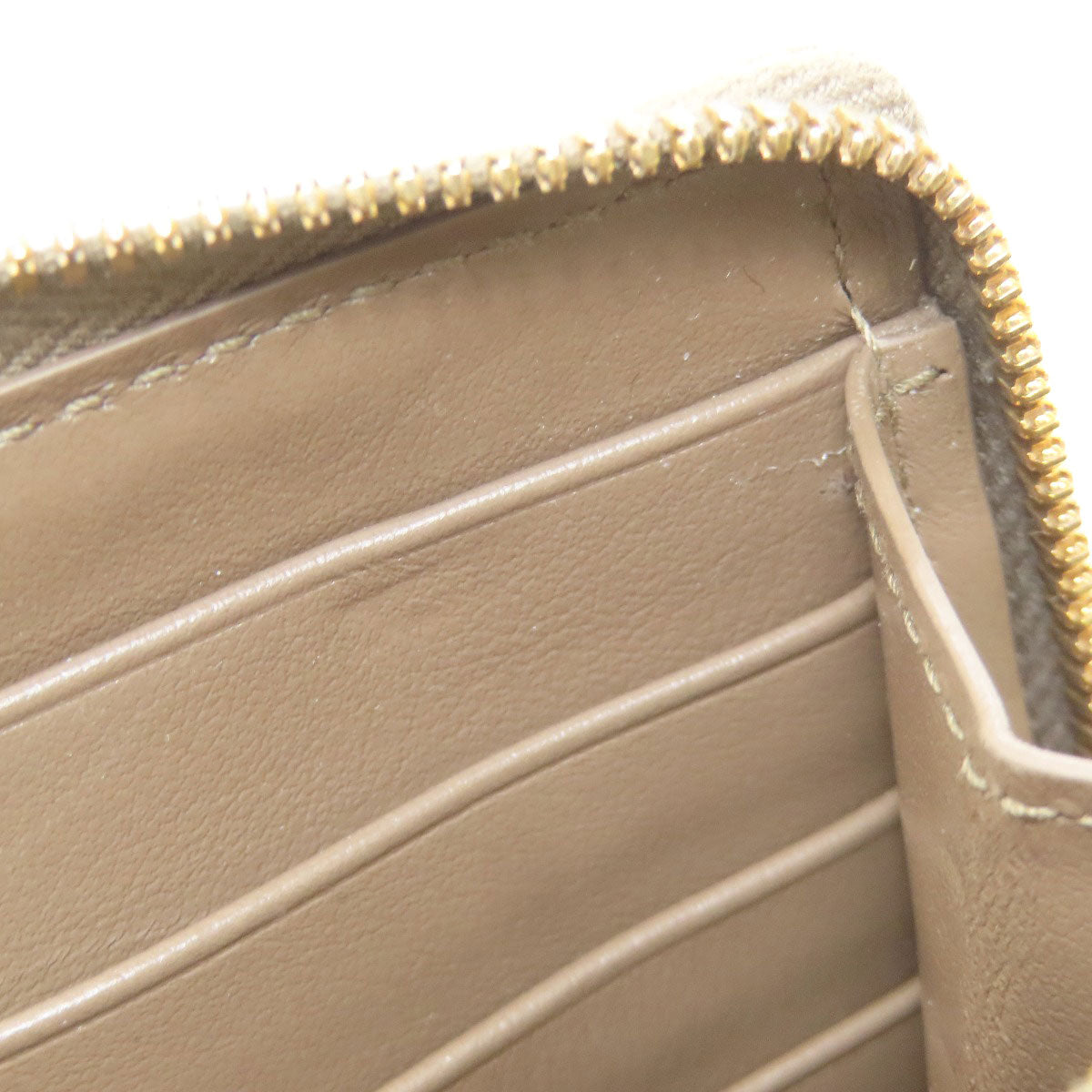 BOTTEGA VENETA Maxi Intrecciato Long wallet (with coin pocket) Leather Ladies [Used]