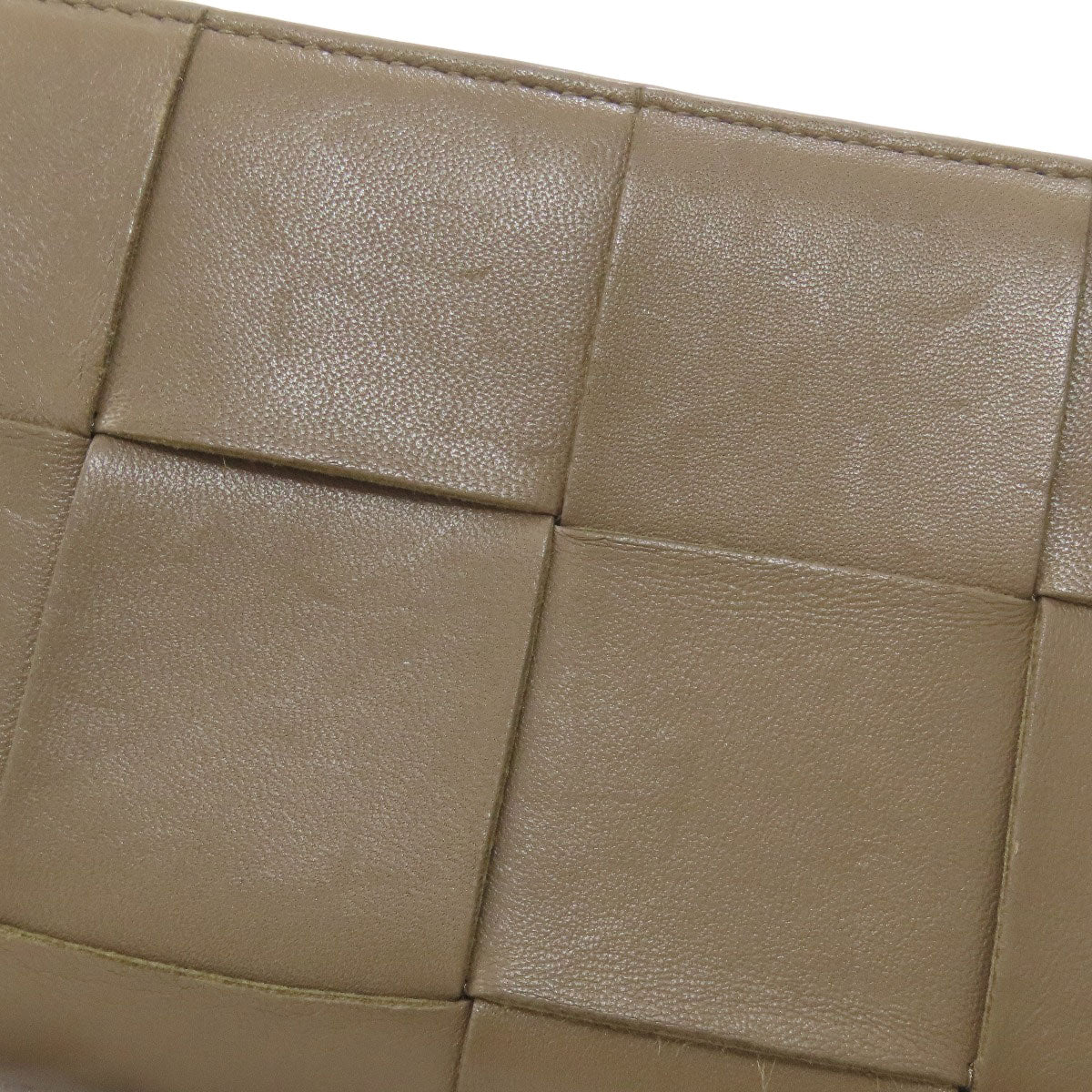 BOTTEGA VENETA Maxi Intrecciato Long wallet (with coin pocket) Leather Ladies [Used]