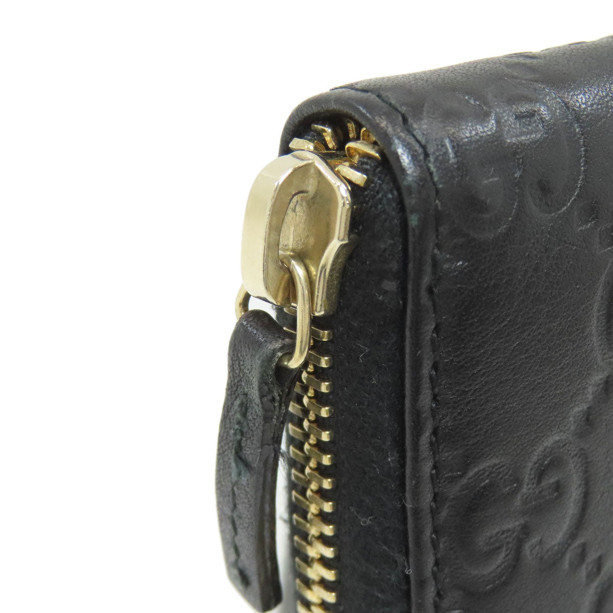 GUCCI 255452 GG signature guccissima coin purse Leather Ladies [Used]