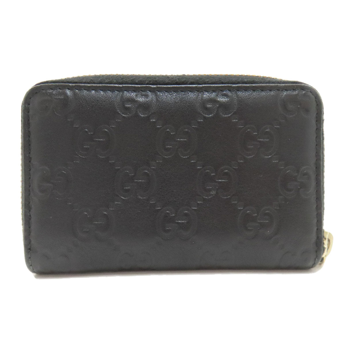 GUCCI 255452 GG signature guccissima coin purse Leather Ladies [Used]
