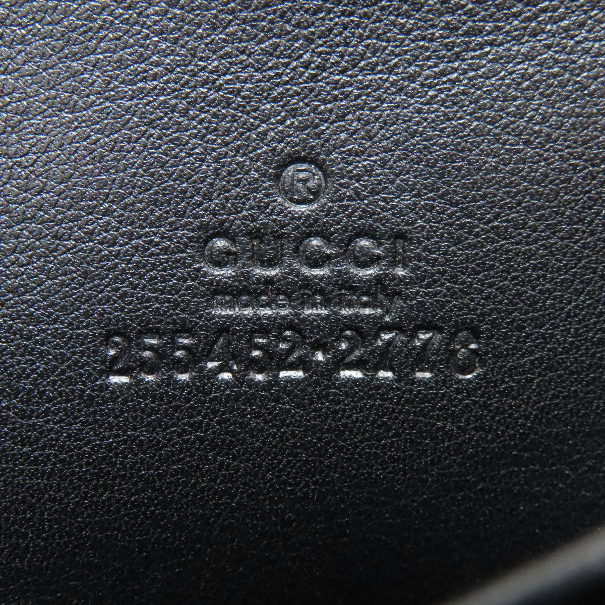 GUCCI 255452 GG signature guccissima coin purse Leather Ladies [Used]