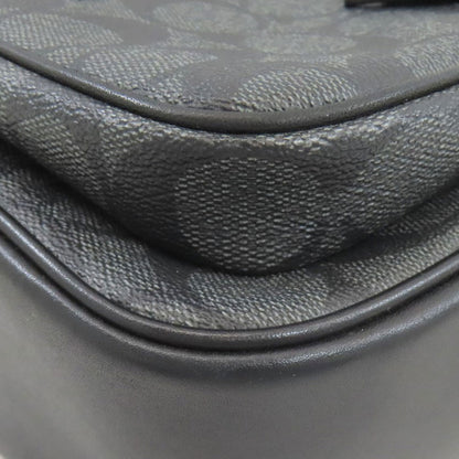COACH CJ510 Elias Signature Shoulder Bag PVC Ladies [Used]