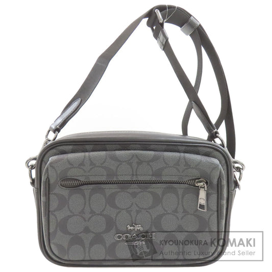 COACH CJ510 Elias Signature Shoulder Bag PVC Ladies [Used]