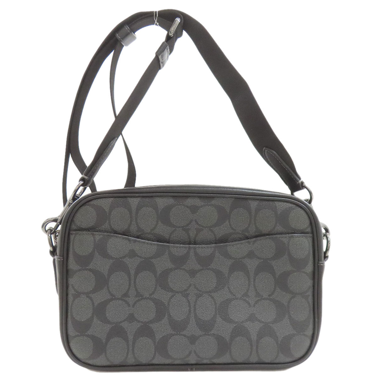 COACH CJ510 Elias Signature Shoulder Bag PVC Ladies [Used]