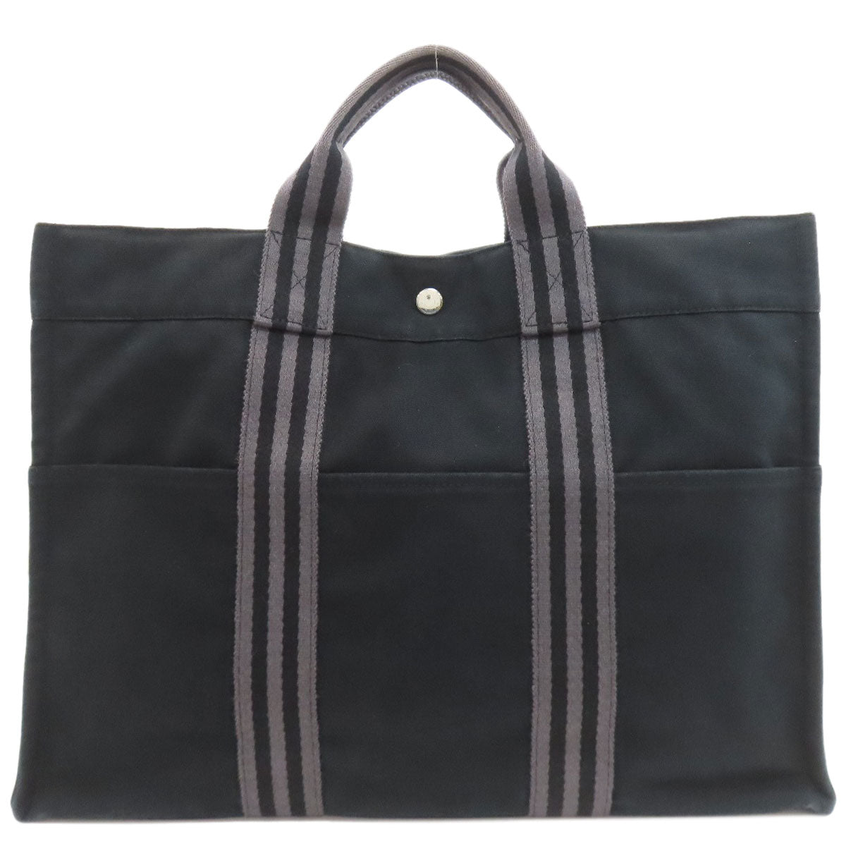 HERMES suck fool toeMM Handbag Canvas Ladies [Used]
