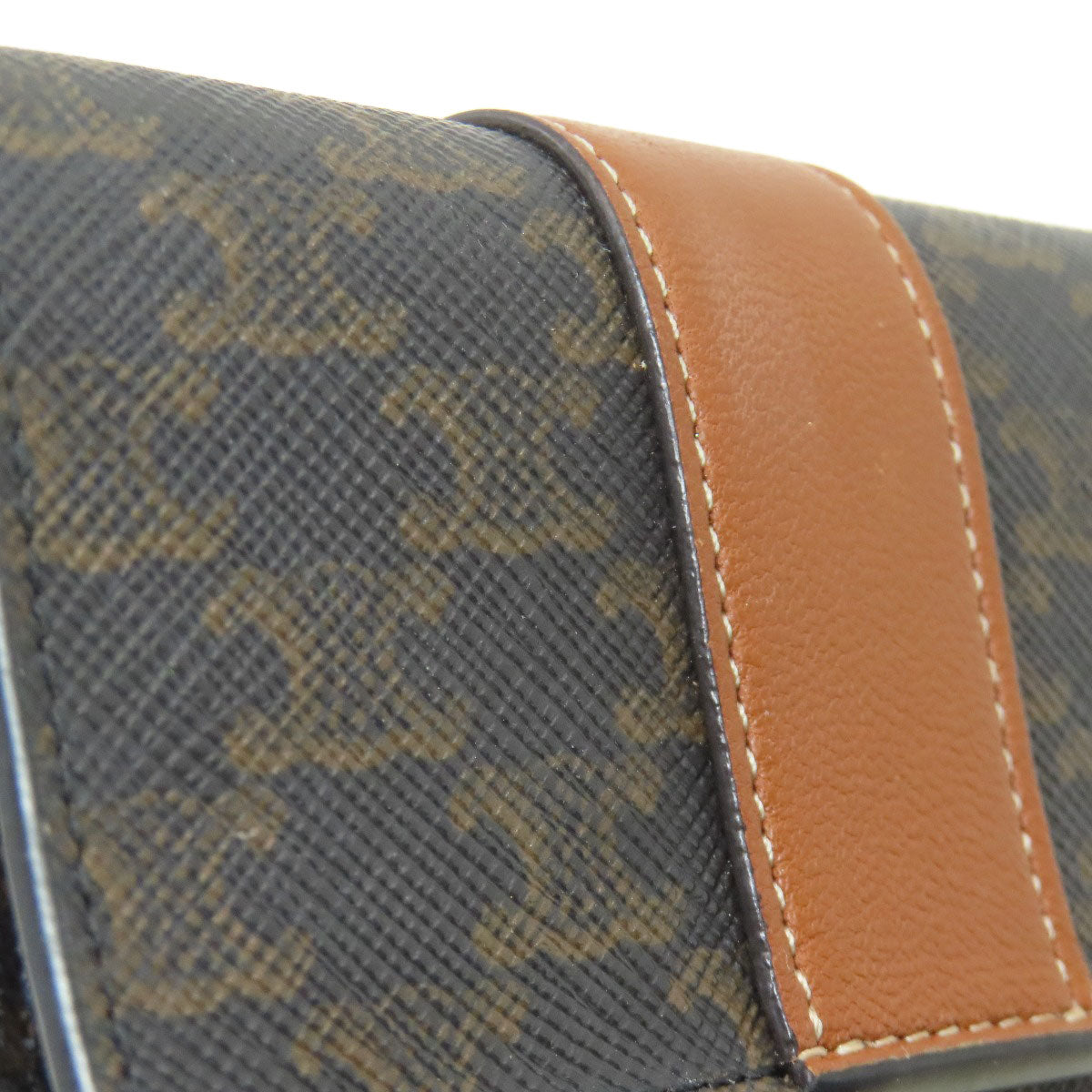 CELINE Small trifold wallet Tri-fold wallet (with Coin Pocket) PVC Ladies [Used]