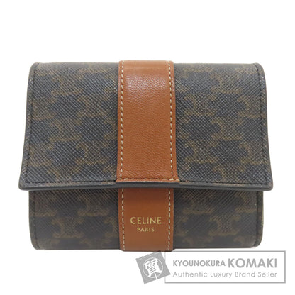 CELINE Small trifold wallet Tri-fold wallet (with Coin Pocket) PVC Ladies [Used]