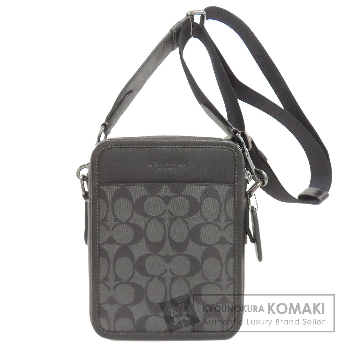 COACH CC009 Sullivan Signature Shoulder Bag PVC Ladies [Used]