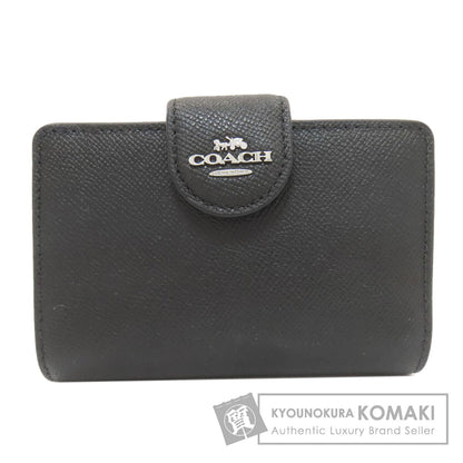 COACH 6390 Medium corner zip wallet Bifold Wallet with Coin Pocket Leather Ladies [Used]