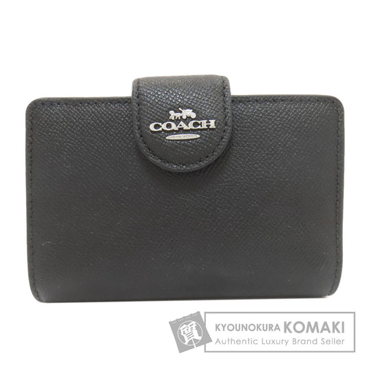 COACH 6390 Medium corner zip wallet Bifold Wallet with Coin Pocket Leather Ladies [Used]