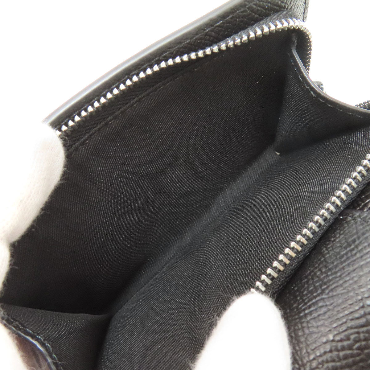 COACH 6390 Medium corner zip wallet Bifold Wallet with Coin Pocket Leather Ladies [Used]