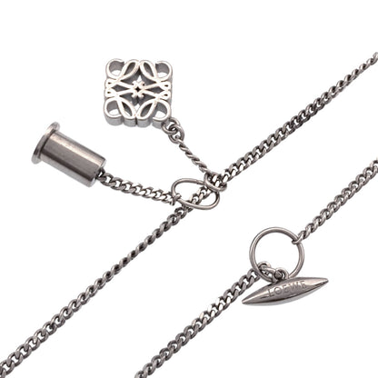 LOEWE Personalization Necklace Metal Ladies [Used]