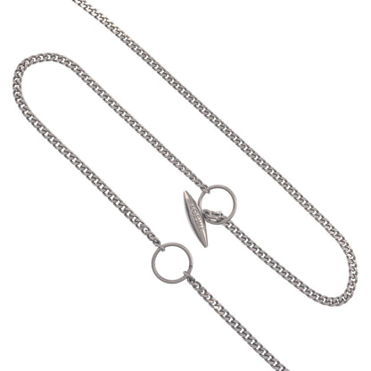 LOEWE Personalization Necklace Metal Ladies [Used]