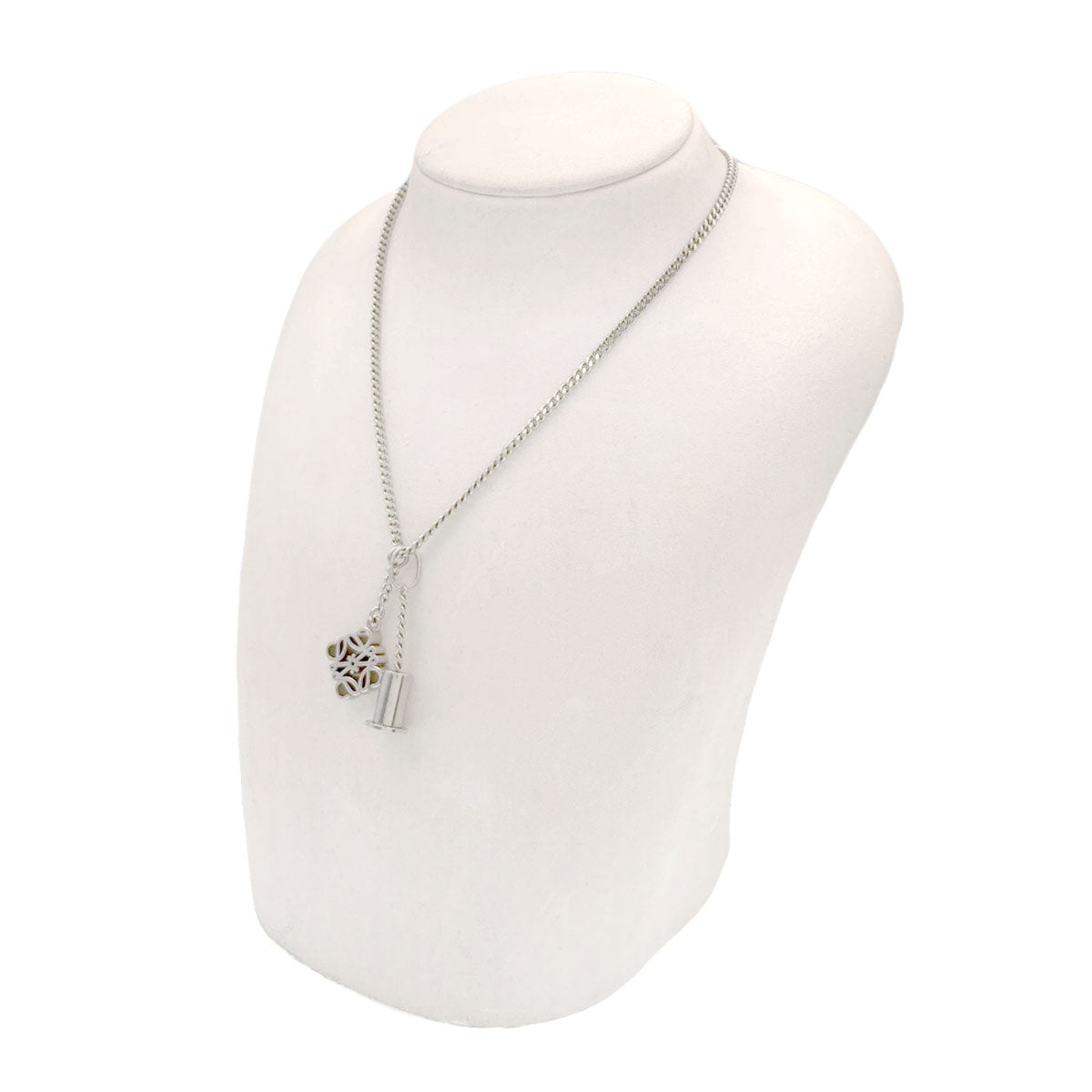 LOEWE Personalization Necklace Metal Ladies [Used]