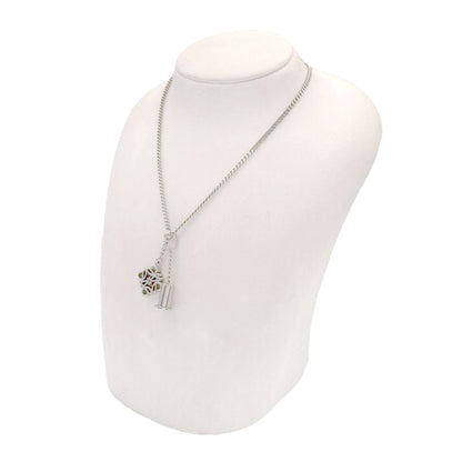 LOEWE Personalization Necklace Metal Ladies [Used]