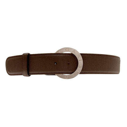 BVLGARI BVLGARI BVLGARI belt Leather mens [Used]