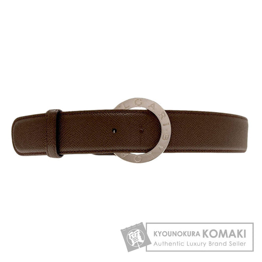 BVLGARI BVLGARI BVLGARI belt Leather mens [Used]