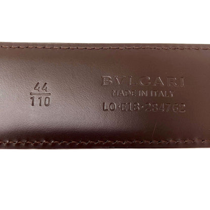 BVLGARI BVLGARI BVLGARI belt Leather mens [Used]