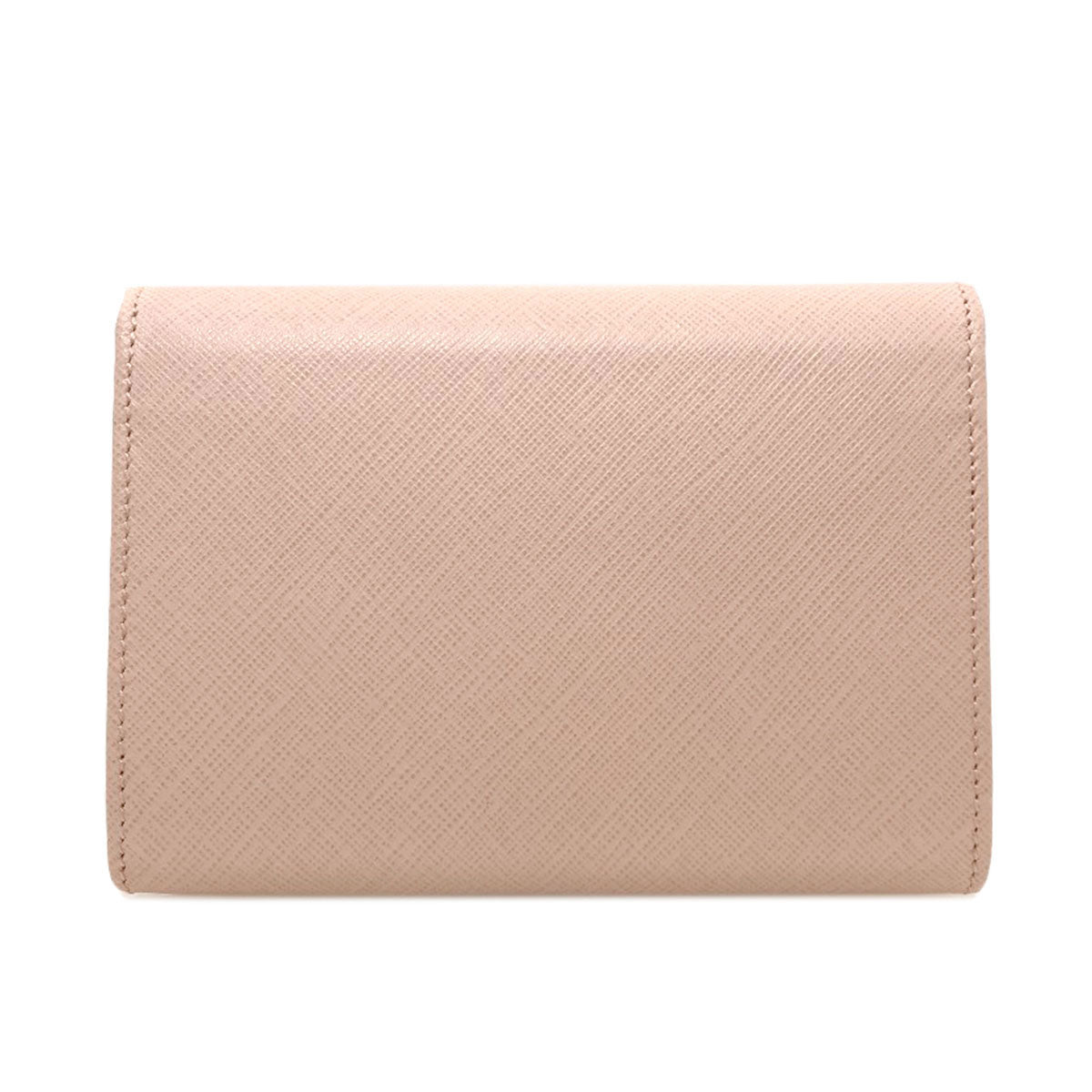 Salvatore Ferragamo Gancini Bifold Wallet with Coin Pocket Leather Ladies [Used]