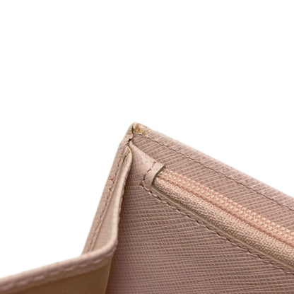 Salvatore Ferragamo Gancini Bifold Wallet with Coin Pocket Leather Ladies [Used]