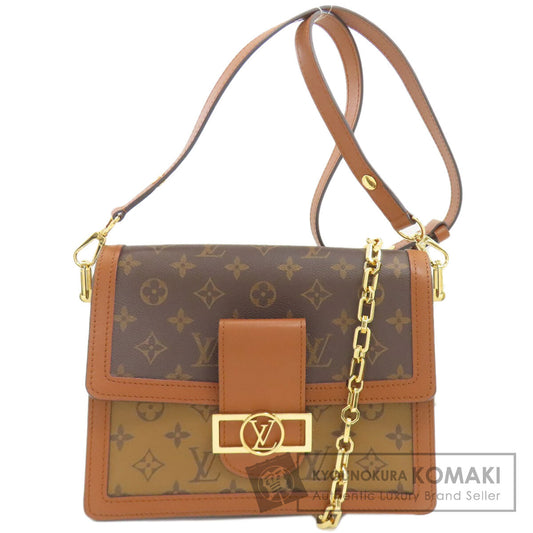LOUIS VUITTON M45958 Dauphine MM Shoulder Bag Monogram canvas Ladies [Used]