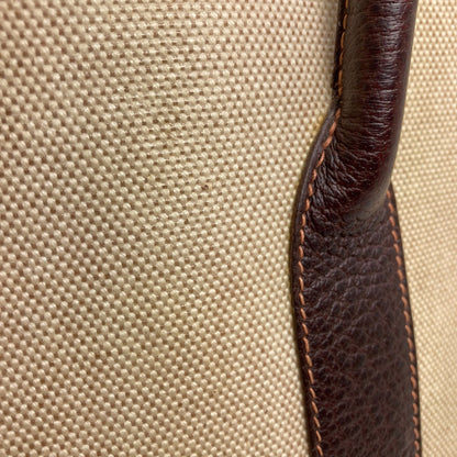 HERMES Garden Party PM Maron SilverHardware Tote Bag Tower ash Ladies [Used]