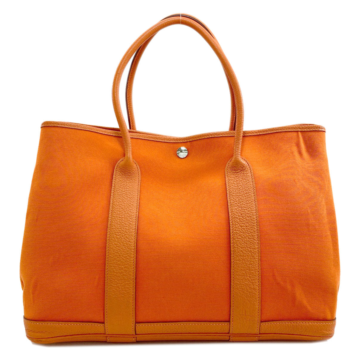 HERMES Garden Party PM Silver Hardware Handbag Towar Ladies [Used]